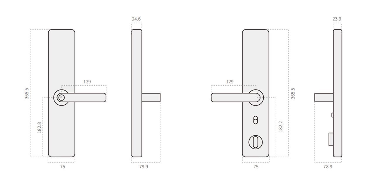 Электронные замки gold smart lock