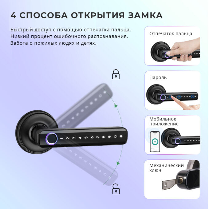 Электронный замок EntryX H168 — изображение 2